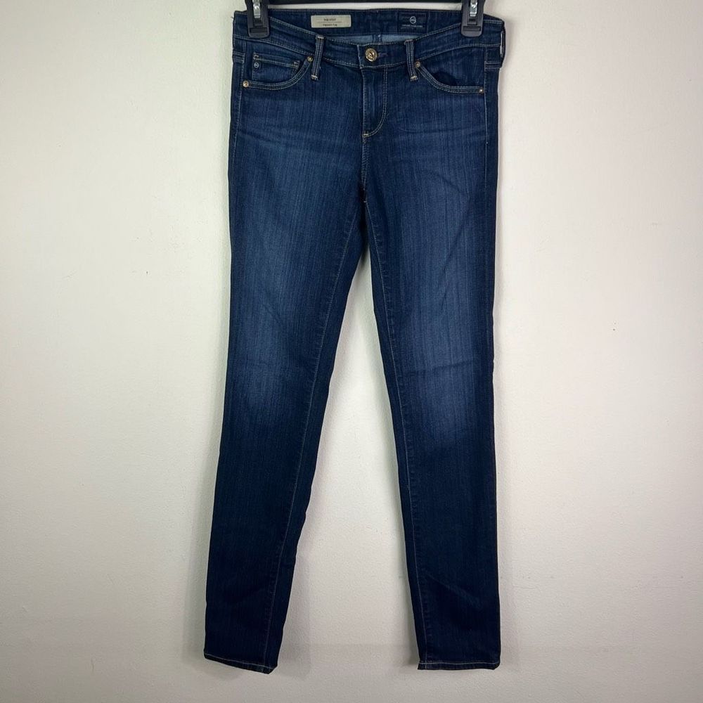 Adriano Goldschmied Womens Size 25 R The Stilt Cigarette Leg Dark Wash Jeans